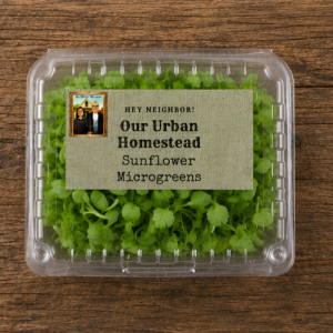 Sunflower Microgreens